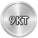 9 KT White Gold